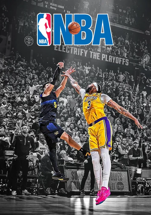 NBA basketball playoff action